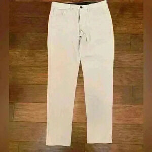 Bonobos Light Gray Khaki Athletic Cotton Chino Dress Pants Size 31 X 32